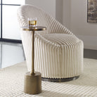 Sanaga Drink Table Gold by Uttermost