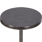 Sanaga Drink Table Nickel by Uttermost
