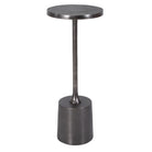Sanaga Drink Table Nickel by Uttermost