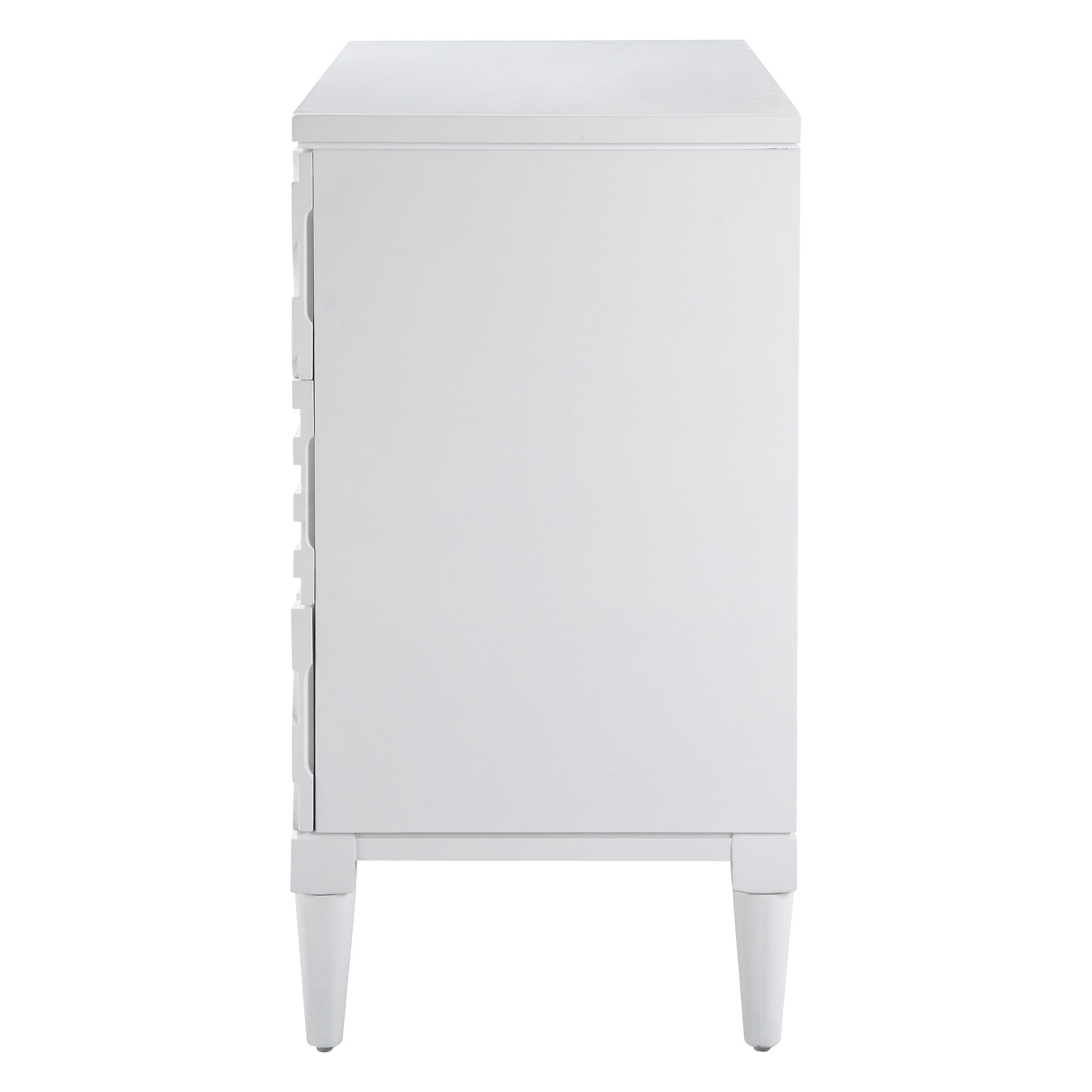 Colby White Drawer Chest by Uttermost