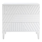 Colby White Drawer Chest by Uttermost