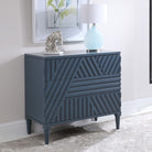 Colby Blue Drawer Chest by Uttermost
