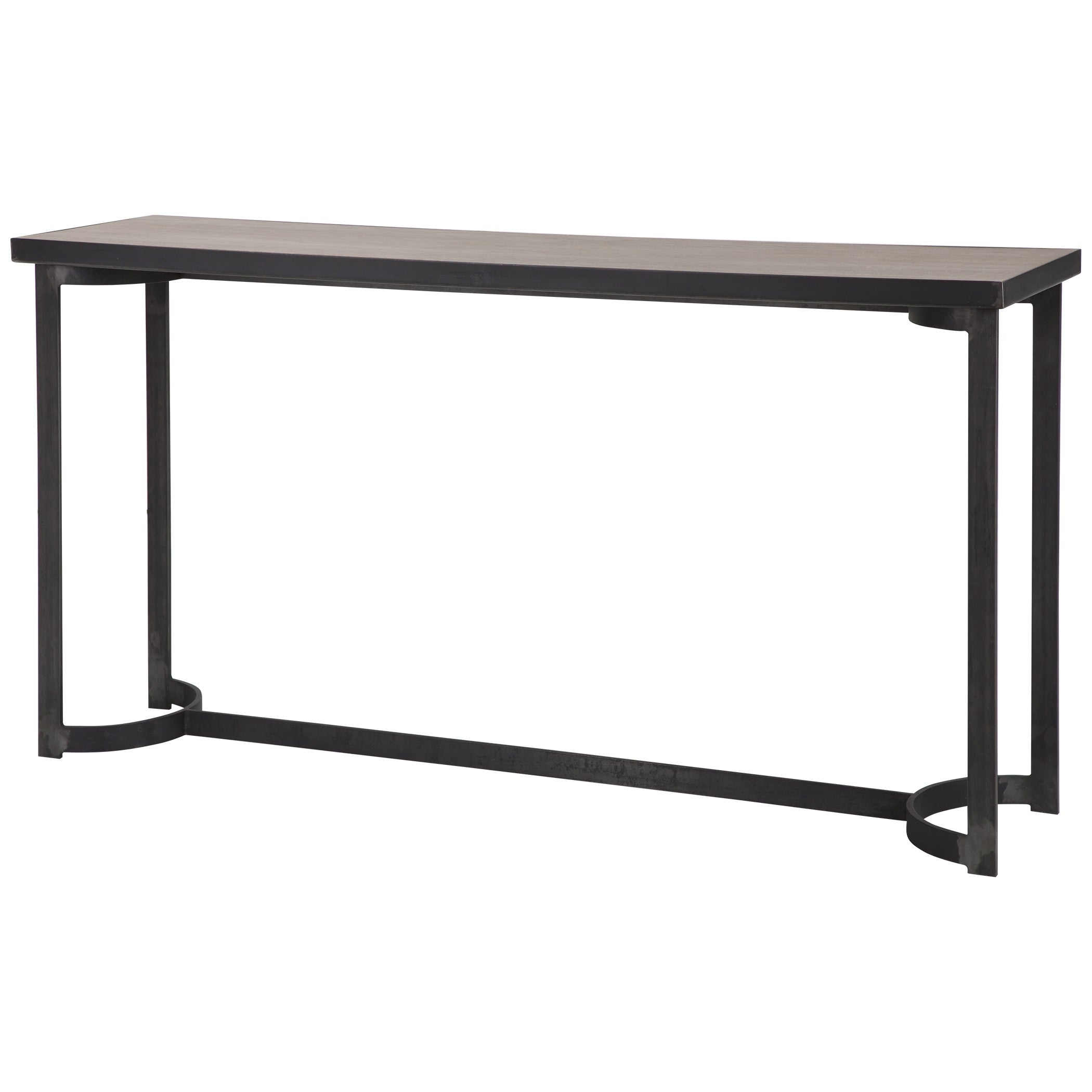 Basuto Steel Console Table by Uttermost