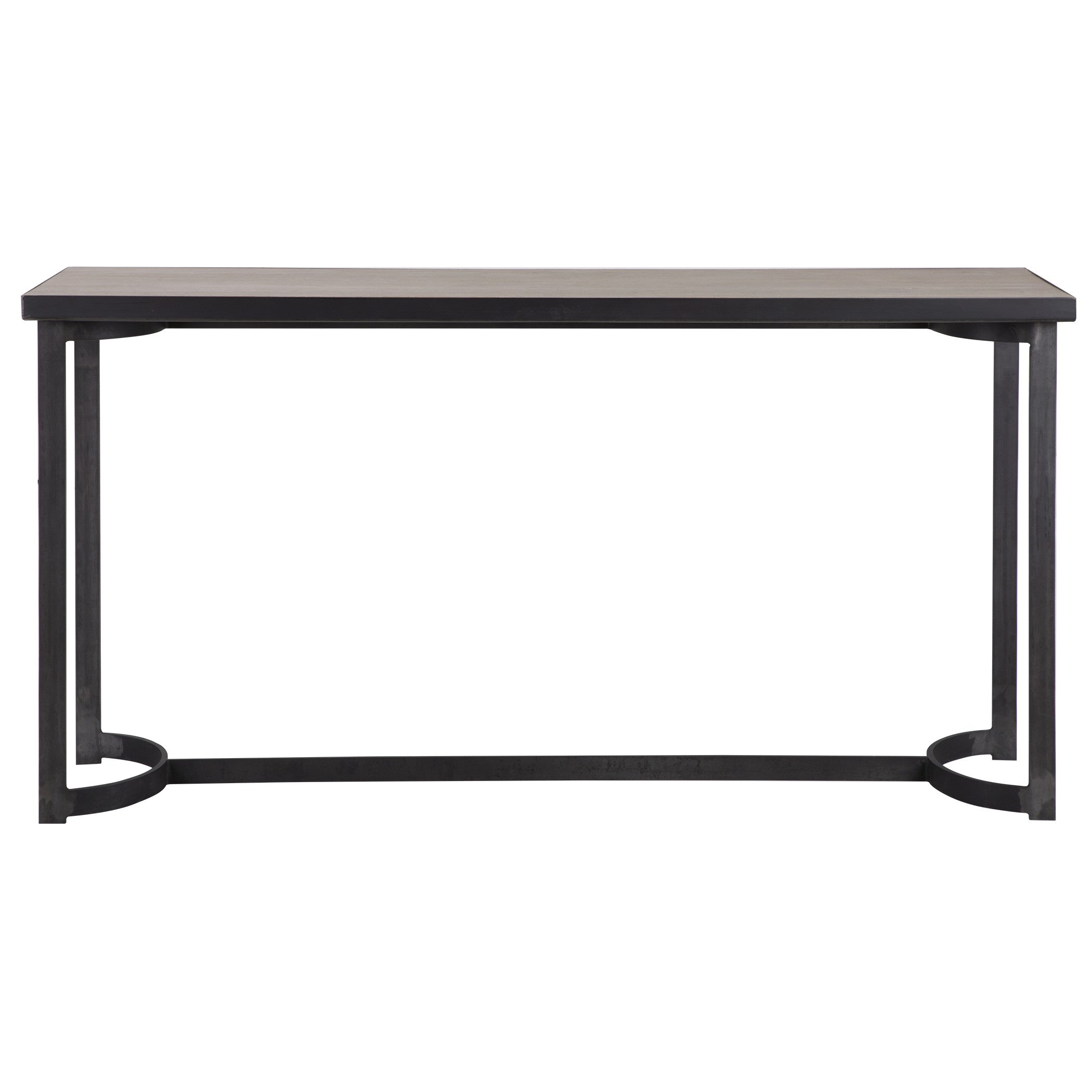 Basuto Steel Console Table by Uttermost