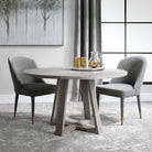 Gidran Dining Table in Grey by Uttermost