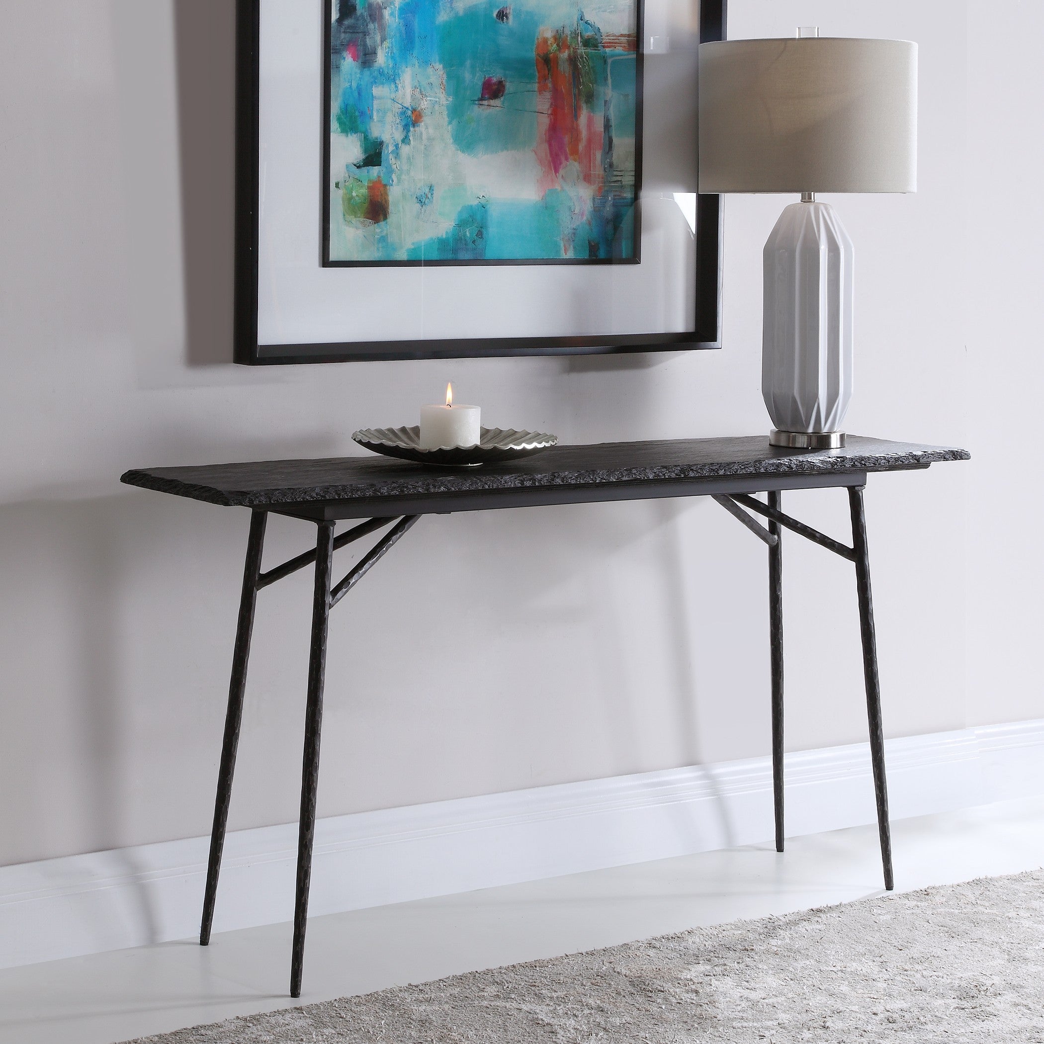 Kaduna Slate Console Table by Uttermost