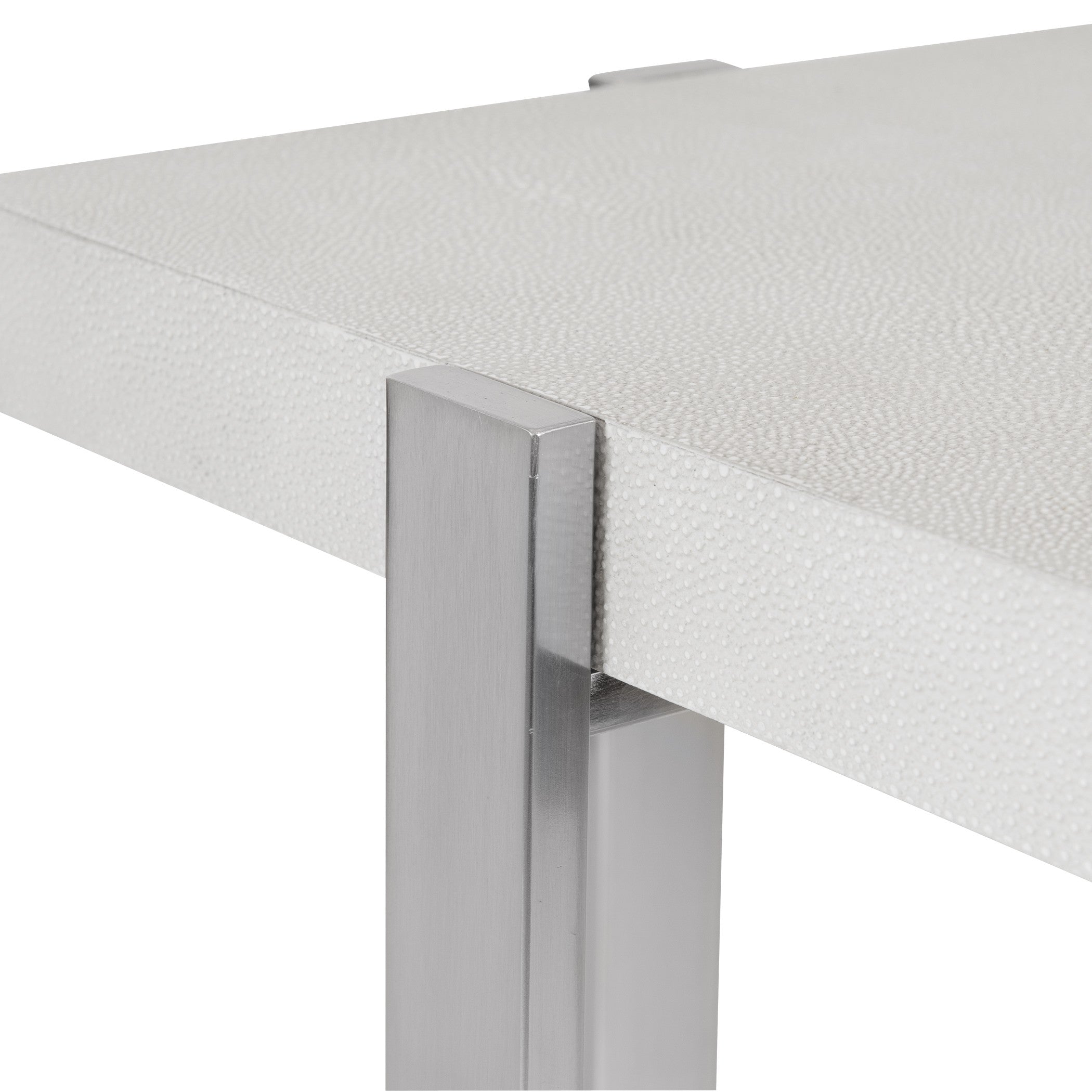 Arnaut White Accent Table by Uttermost