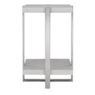 Arnaut White Accent Table by Uttermost