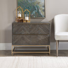 Armistead Dark Walnut Drawer Chest by Uttermost