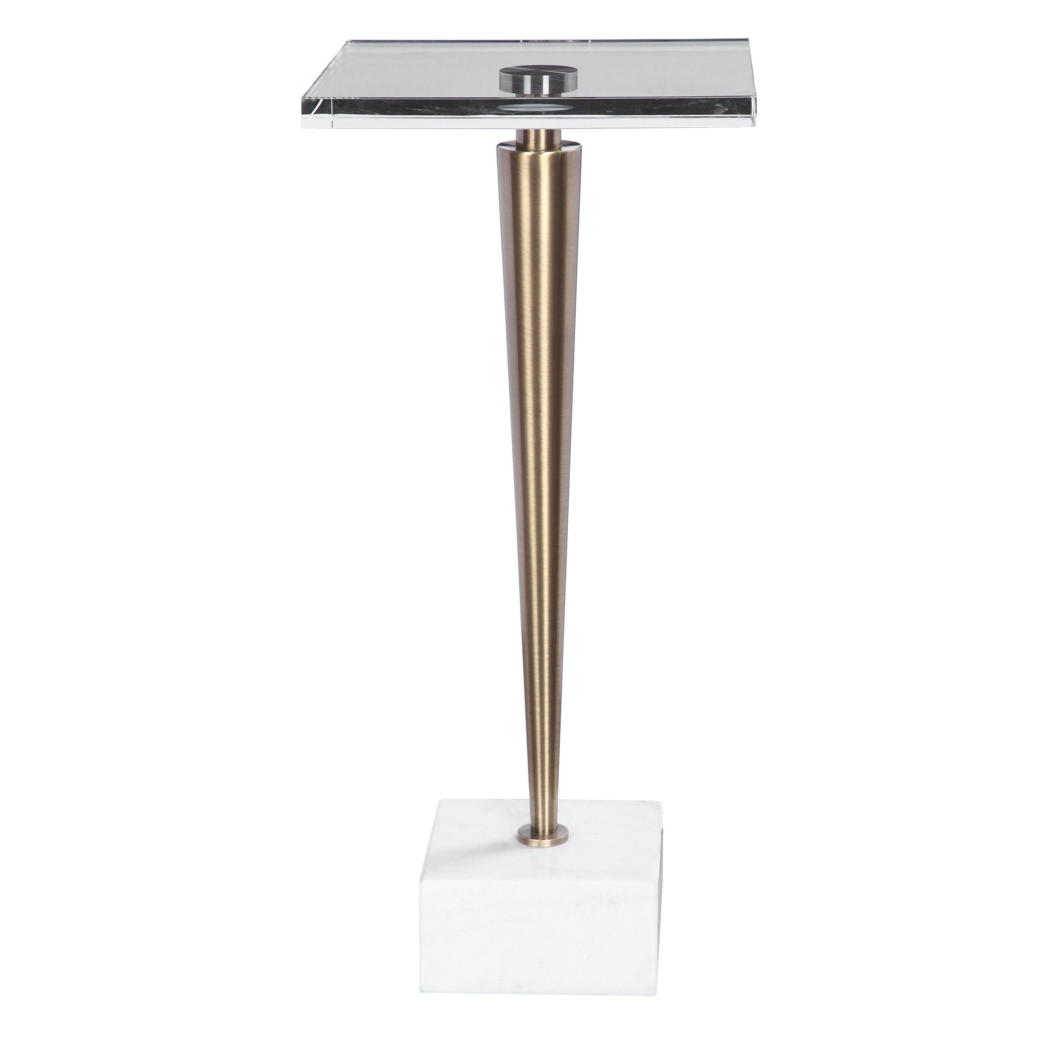 Campeiro Brass Drink Table by Uttermost