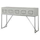 Abaya White Console Table by Uttermost