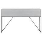 Abaya White Console Table by Uttermost