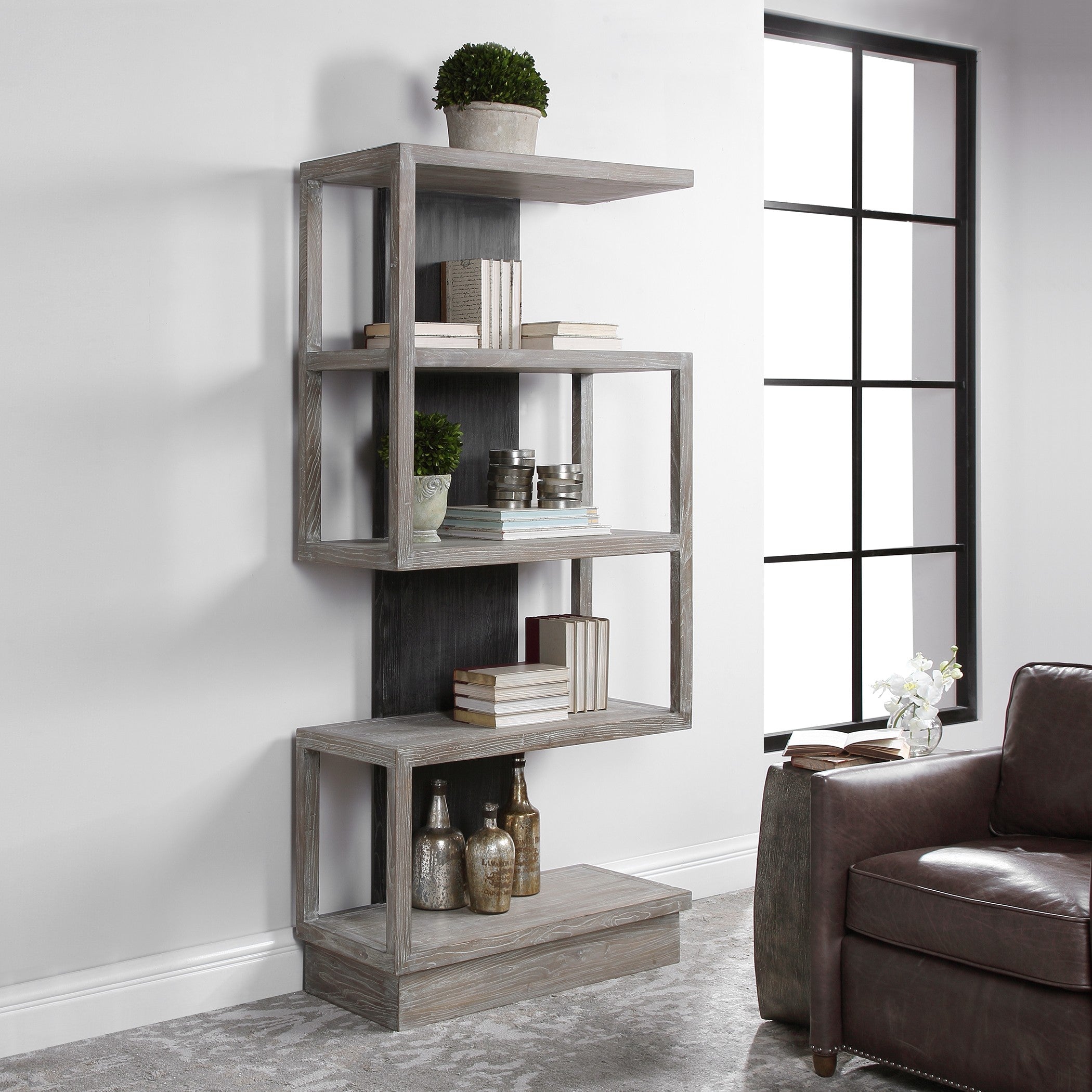 Nicasia Modern Etagere by Uttermost