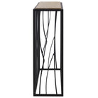 Reed Travertine Console Table by Uttermost