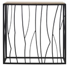 Reed Travertine Console Table by Uttermost