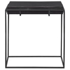 Telone Modern Black Side Table by Uttermost