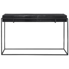 Telone Modern Black Console Table by Uttermost