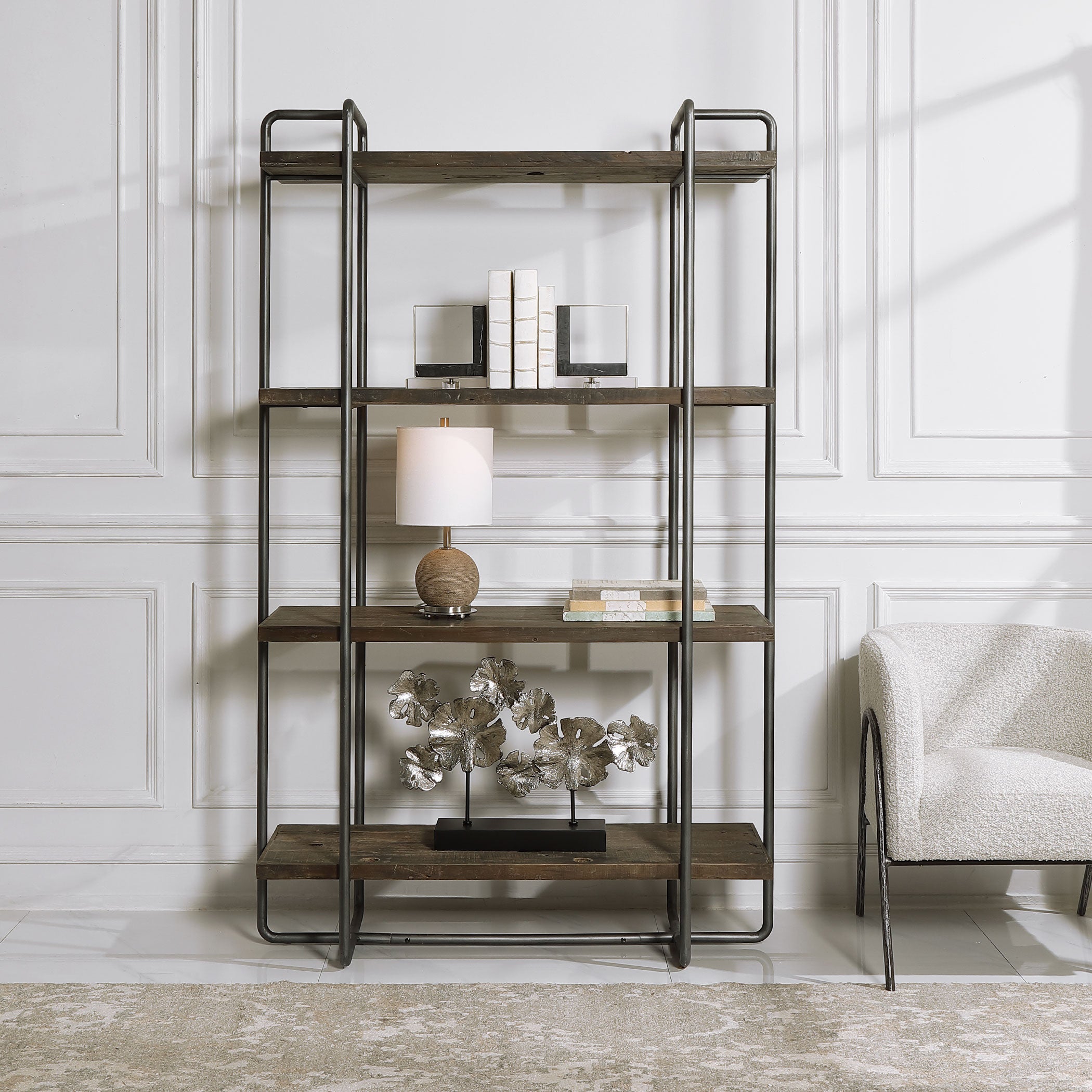 Stilo Urban Industrial Etagere by Uttermost