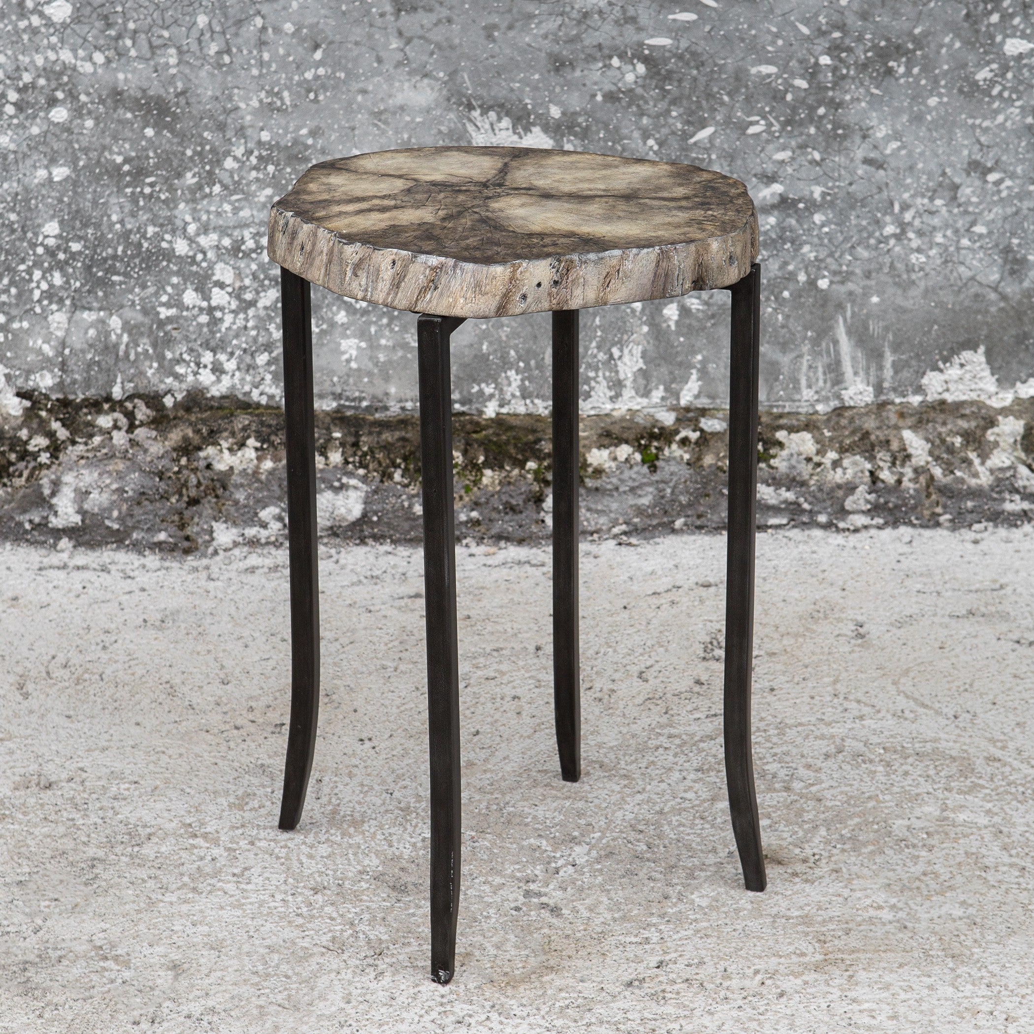 Stiles Rustic Accent Table by Uttermost