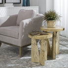 Nadette Natural Nesting Tables - Set of 2 by Uttermost
