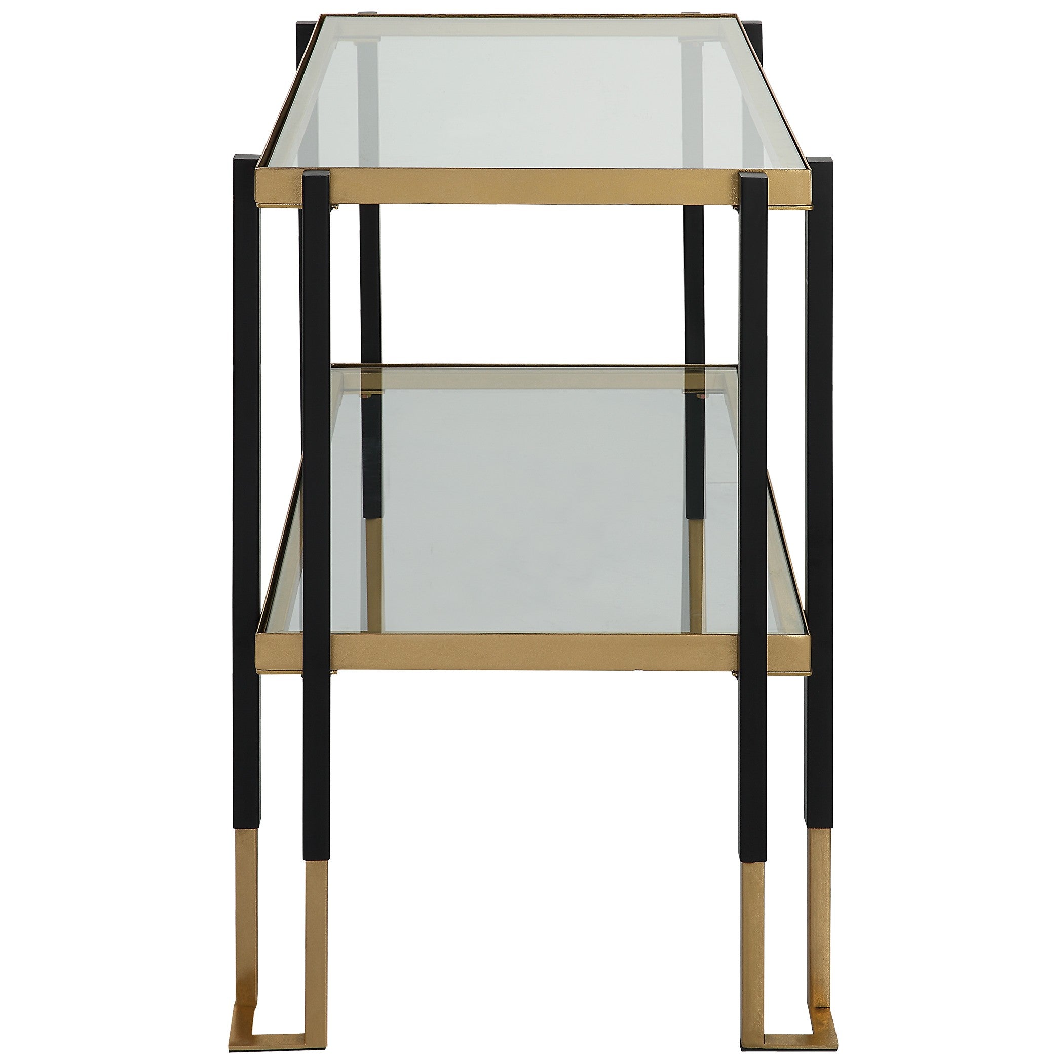 Kentmore Glass Side Table by Uttermost