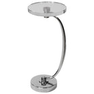 Waveney Nickel Drink Table by Uttermost