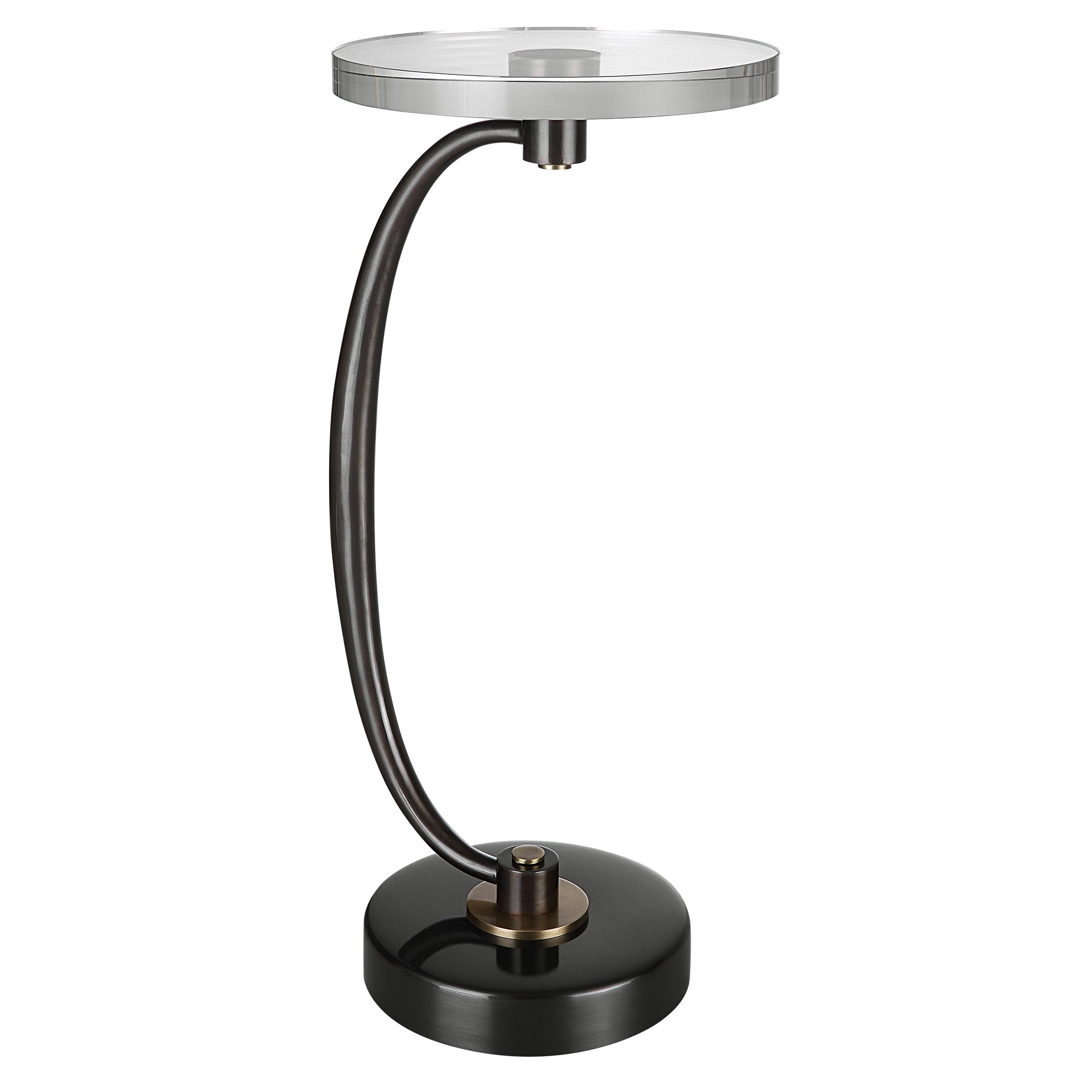 Waveney Bronze Drink Table by Uttermost