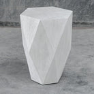 Volker White Side Table by Uttermost
