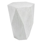 Volker White Side Table by Uttermost