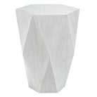 Volker White Side Table by Uttermost