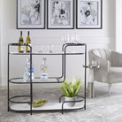 Trolley Bar Console by Uttermost