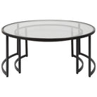 Rhea Black Nesting Coffee Tables - Set of 2 by Uttermost