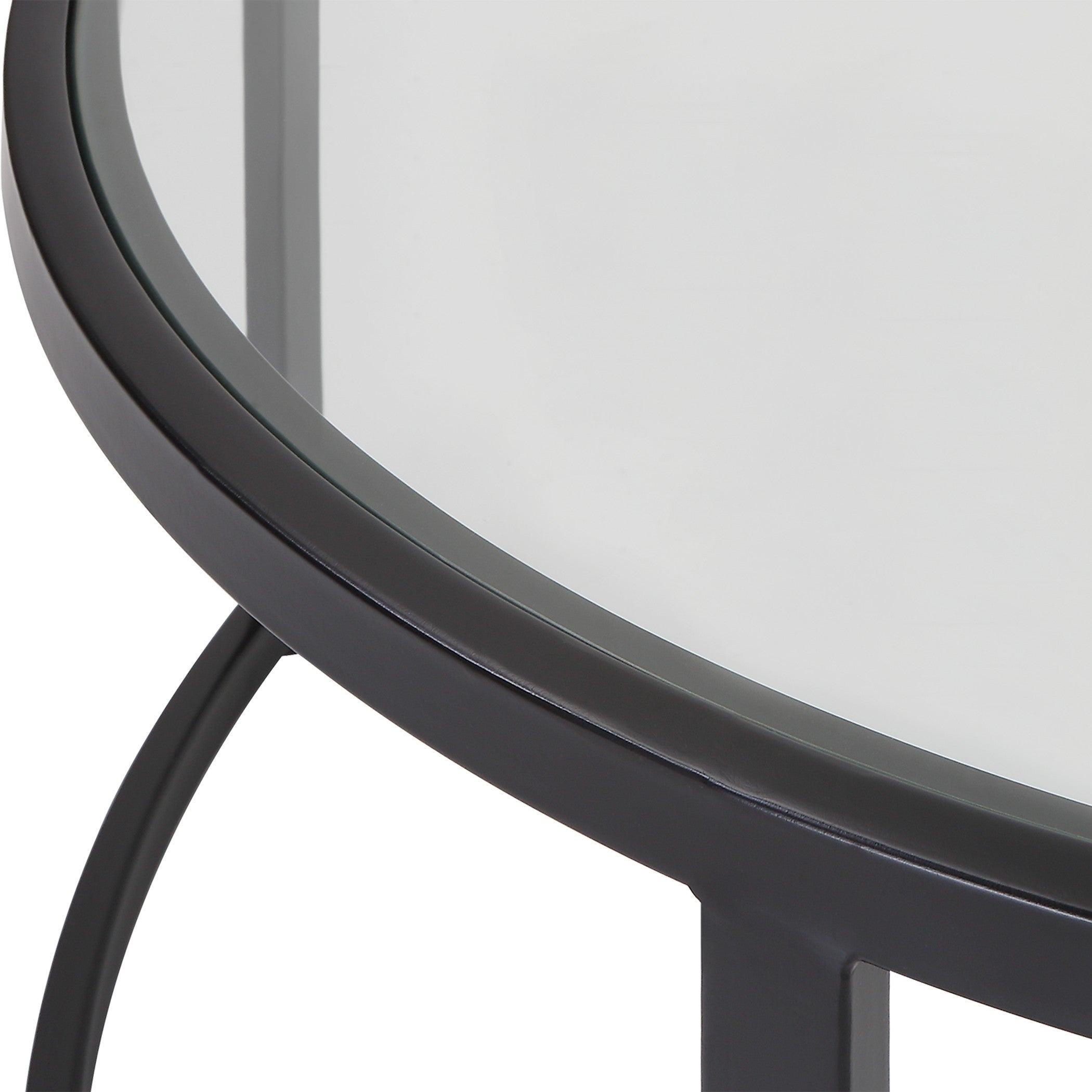 Rhea Black Nesting Coffee Tables - Set of 2 by Uttermost
