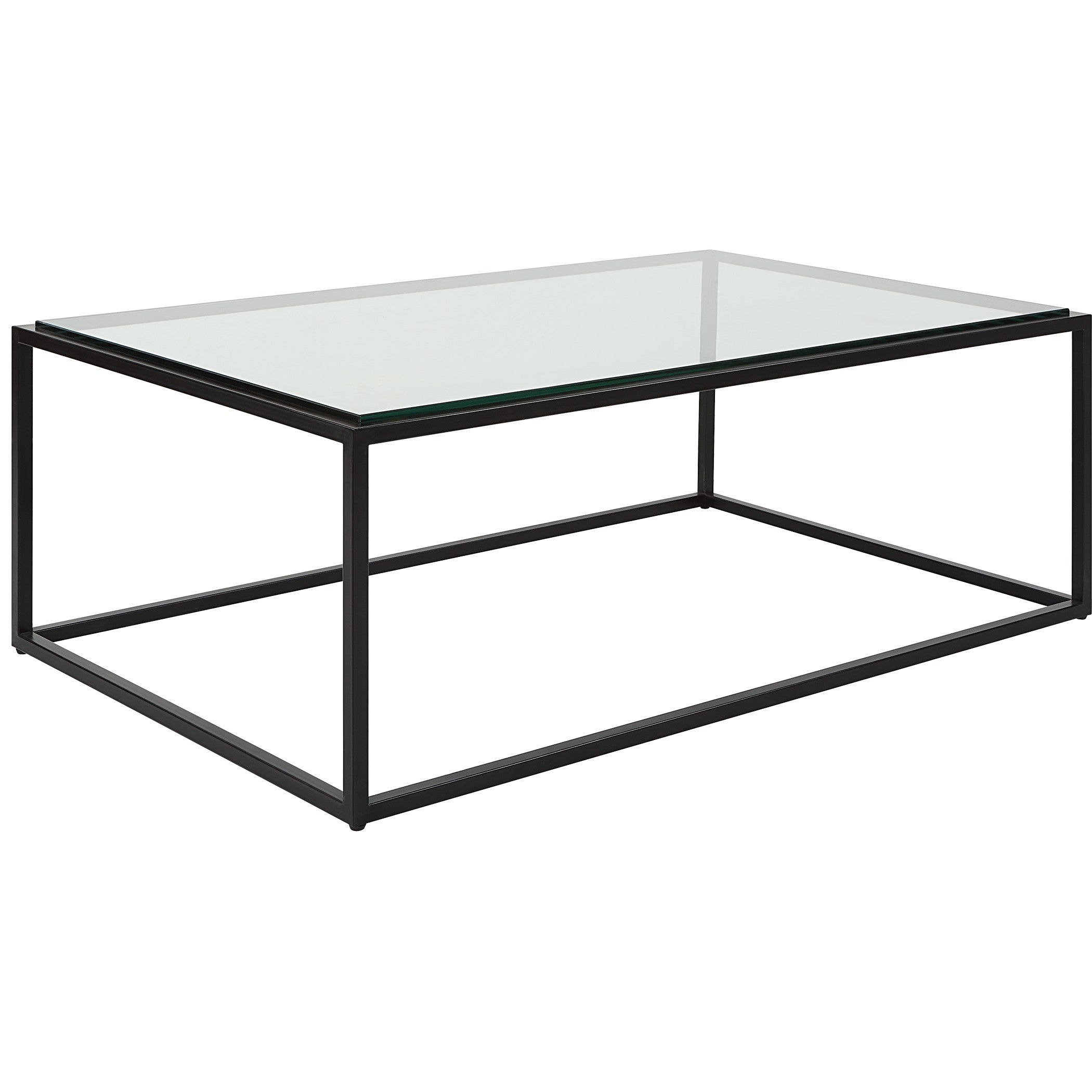 Bravura Black Coffee Table by Uttermost