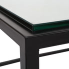 Bravura Black Coffee Table by Uttermost