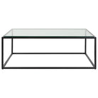 Bravura Black Coffee Table by Uttermost