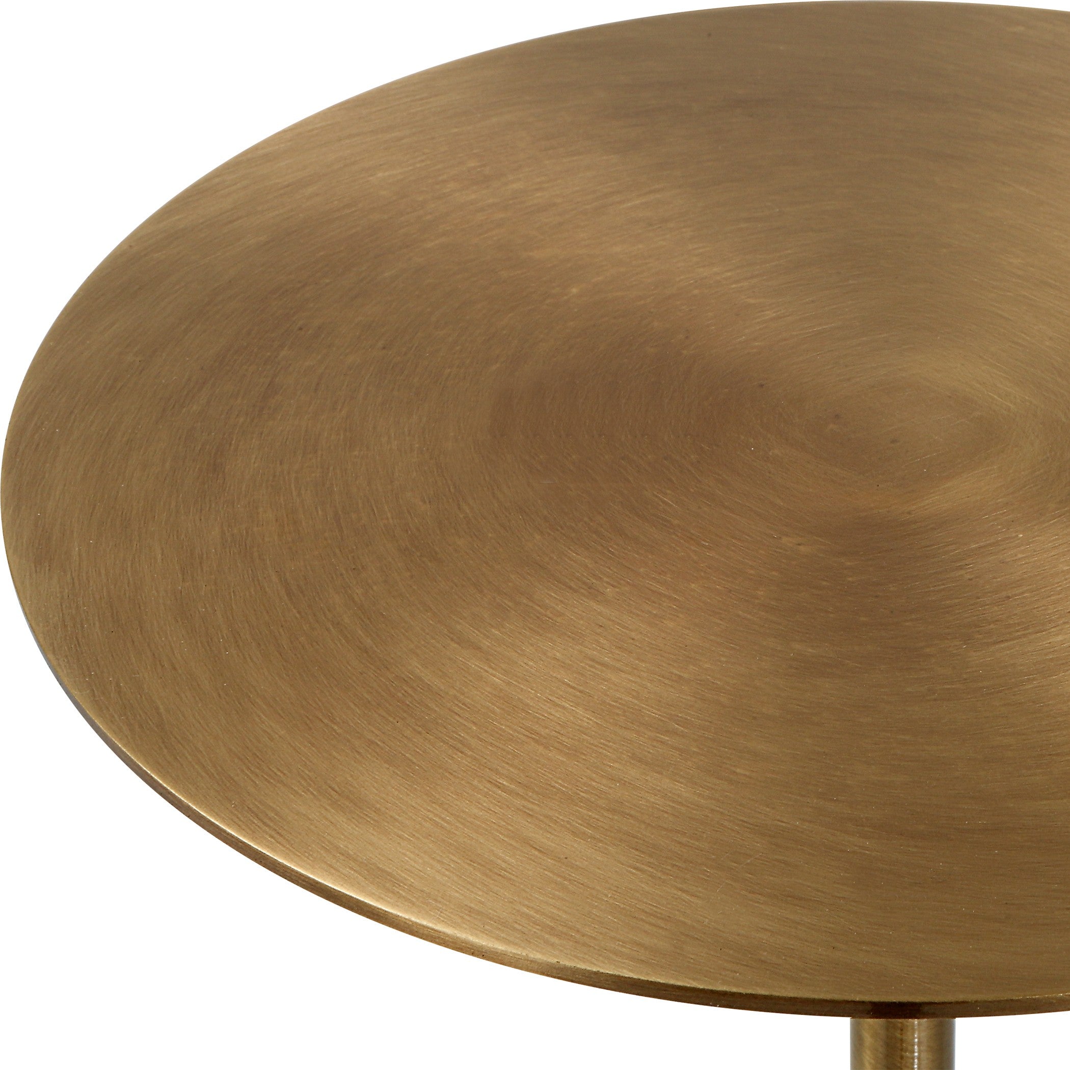 Gimlet White Drink Table by Uttermost