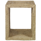 Rora Coastal Woven Side Table by Uttermost