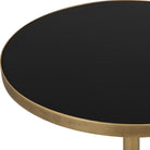 Comet Geometric Bronze Accent Table by Uttermost