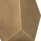 Comet Geometric Bronze Accent Table by Uttermost