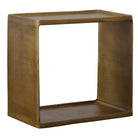 Derwent Antique Brass Side Table by Uttermost