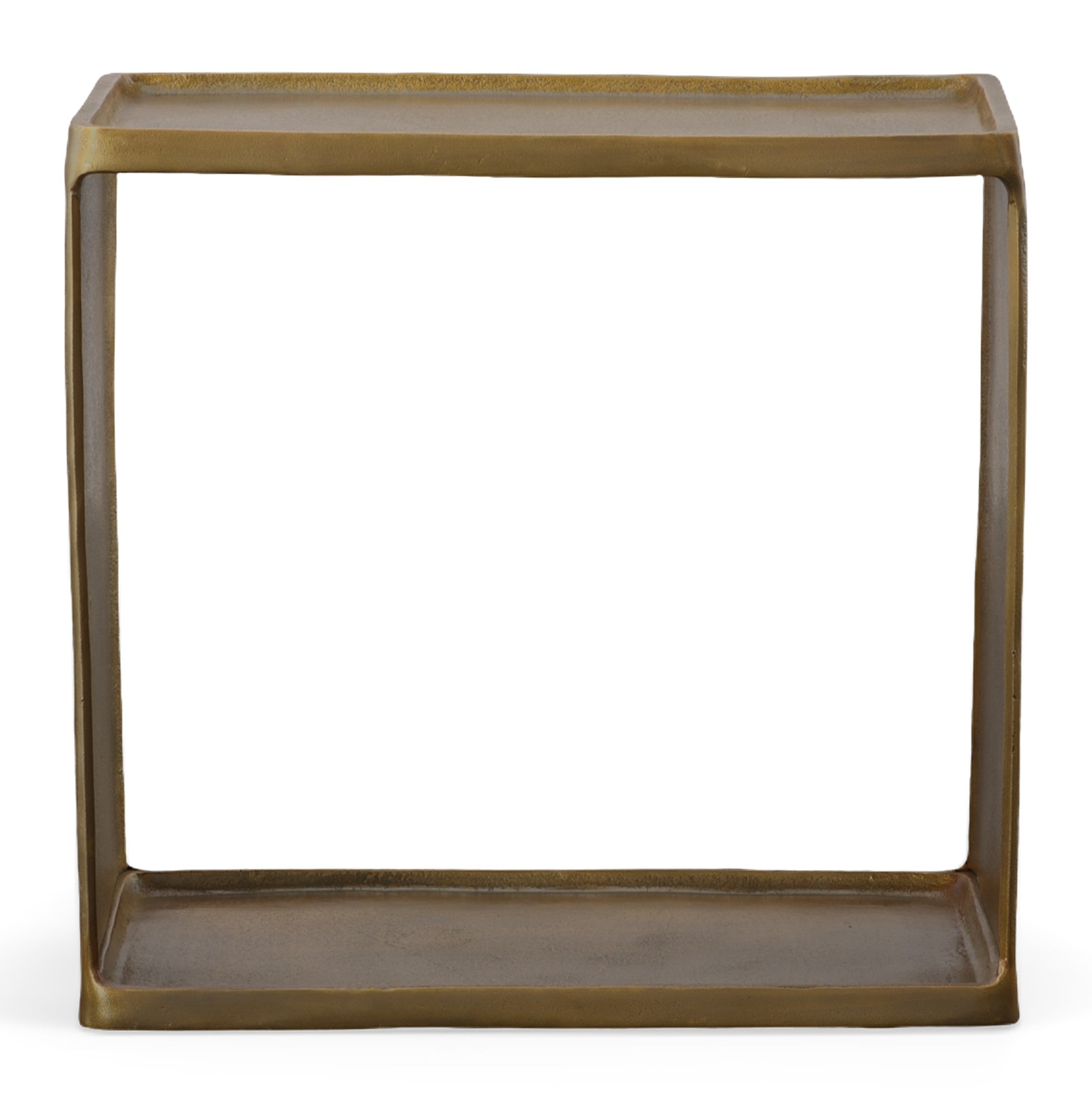 Derwent Antique Brass Side Table by Uttermost