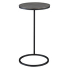 Brunei Nickel Accent/Drink Table by Uttermost