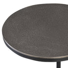 Brunei Nickel Accent/Drink Table by Uttermost