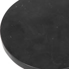 Bead Black Marble Drink Table by Uttermost