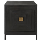 Aiken Geometric Cabinet / End Table by Uttermost