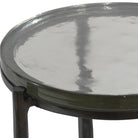 Eternity Iron & Glass Accent Table by Uttermost