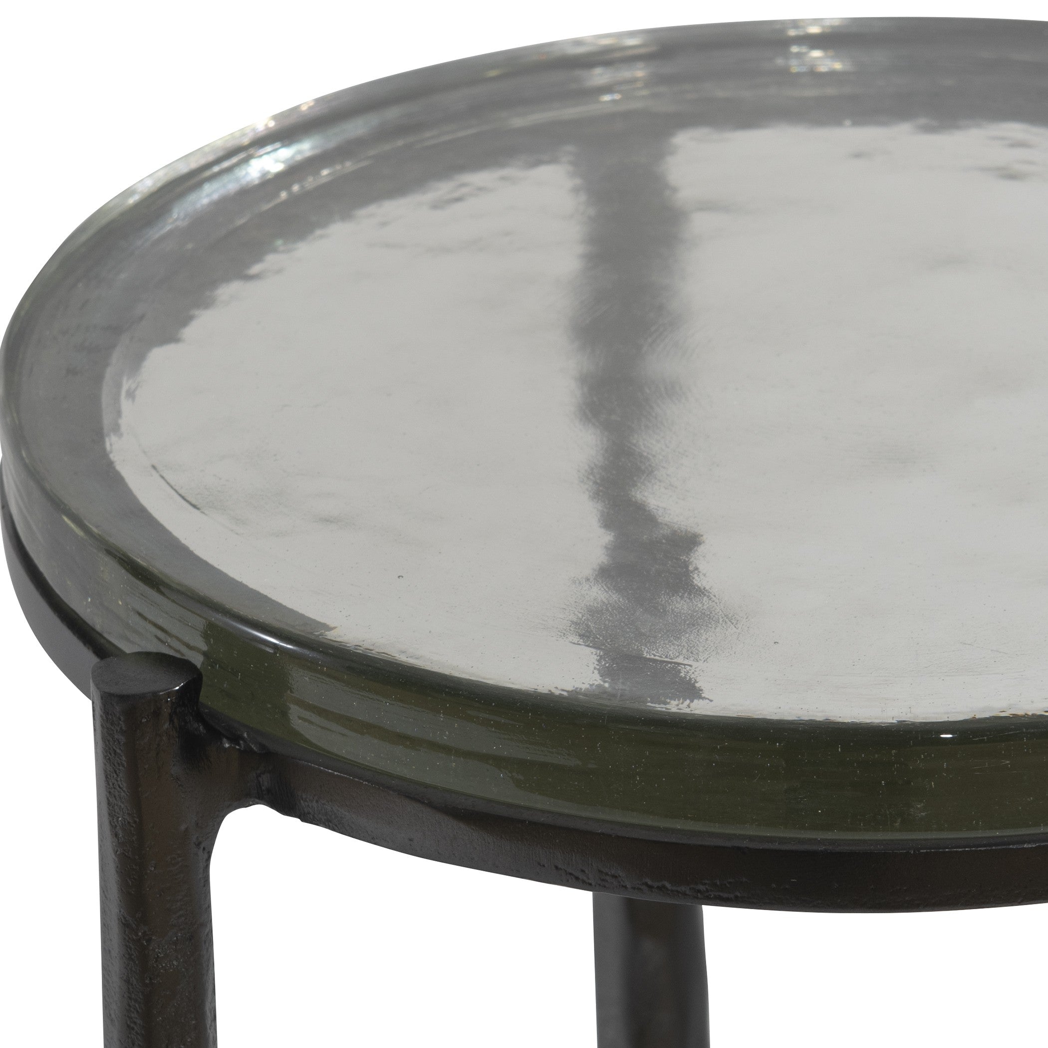 Eternity Iron & Glass Accent Table by Uttermost