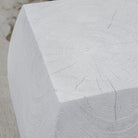 Grove Ivory Wooden Accent Stool by Uttermost