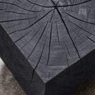 Grove Black Wooden Accent Stool by Uttermost